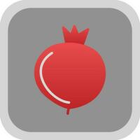 Pomegranate Vector Icon Design