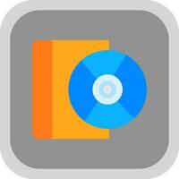 Compact Disk  Vector Icon Design