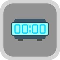 Digital Alarm Clock  Vector Icon Design
