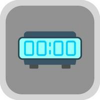 Digital Alarm Clock  Vector Icon Design