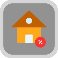 Mortgage Vector Icon Design