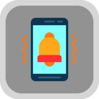 Mobile Vibrate  Vector Icon Design