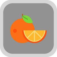 diseño de icono de vector naranja