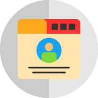 Profile  Vector Icon Design