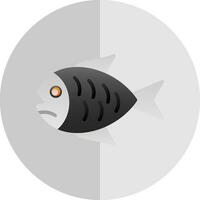 diseño de icono de vector de pescado