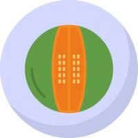 melón Cantalupo vector icono diseño