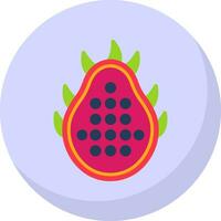 Dragon Fruit Vector Icon Design