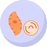 Yam Vector Icon Design