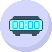 Digital Alarm Clock  Vector Icon Design