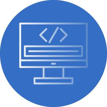 codificación vector icono diseño