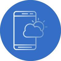 Weather App  Vector Icon Design