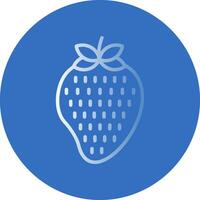 Strawberry Vector Icon Design