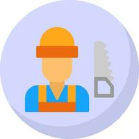 Carpenter  Vector Icon Design