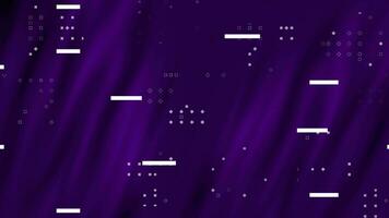 purple color background with motion graphics abstract shapes video