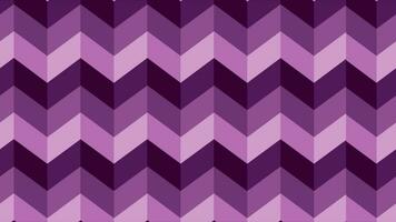 Pink simple zig-zag pattern seamless background moving left side, loopable background video