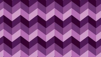 Pink simple zig-zag pattern seamless background moving left side, loopable background video