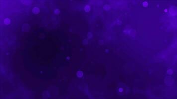 Animated Abstract background and Fading purple Particles designed background, texture or pattern video