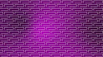 Moving geometrical shapes square pattern over Pink background, digital shapes background video