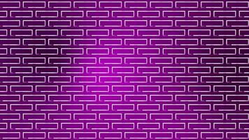 Moving geometrical shapes square pattern over Pink background, digital shapes background video