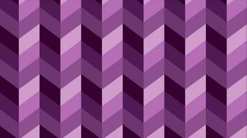 Pink simple zig-zag pattern seamless background moving downwards, loopable background video