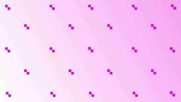 Simple halftone Pink square pattern background, square shapes background video