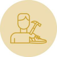 Shoemaker  Vector Icon Design