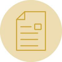 Document Vector Icon Design