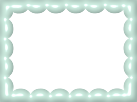 frame with hearts bubble png