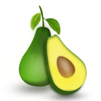 ilustración de aguacate Fruta png