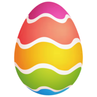 Pascua de Resurrección huevos generativo ai png