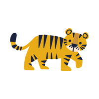 ample et surréaliste tigre génératif ai png