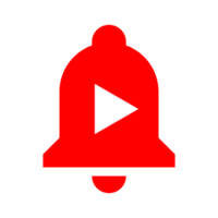 Red Bell Icon Generative Ai png