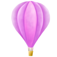 The hot air balloon png