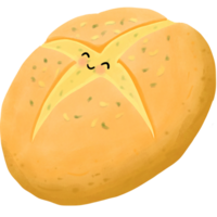 de knoflook brood bakkerij png