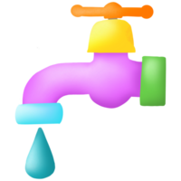 le l'eau robinet png