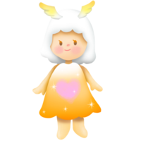 le ange fille png