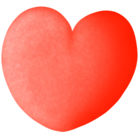 The red heart png