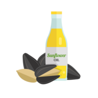 Sunflower Oil  Generative Ai png