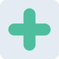 Add Flat Icon vector