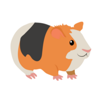 Guinea Pig Cartoon Generative Ai png