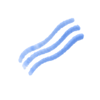 Blue line wave png