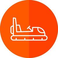 Bumper Car  Vector Icon Design