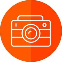 Photo Camera  Vector Icon Design