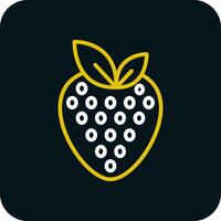 Strawberry Vector Icon Design