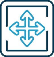 Move Vector Icon Design