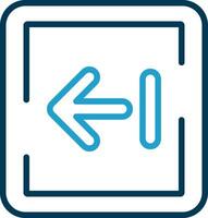 Left Arrow Vector Icon Design