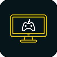 Online Game  Vector Icon Design