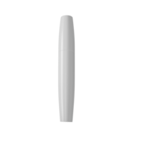 mascara tube maquette 3d illustration png