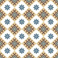 ethnic geometric seamless pattern. Design for fabric, clothes, decorative paper, wrapping, textile, embroidery, illustration, vector
