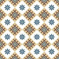 ethnic geometric seamless pattern. Design for fabric, clothes, decorative paper, wrapping, textile, embroidery, illustration, vector